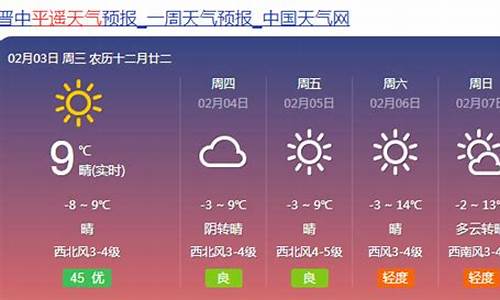 平遥天气预报15天查询结果